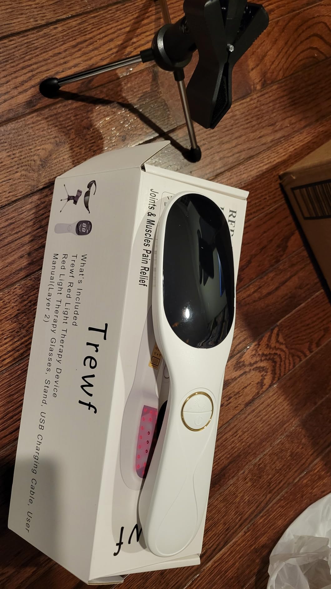 Cold Laser Therapy Device LLLT Wand - 3x808nm + 18x650nm for Humans & Pets customer photo 1