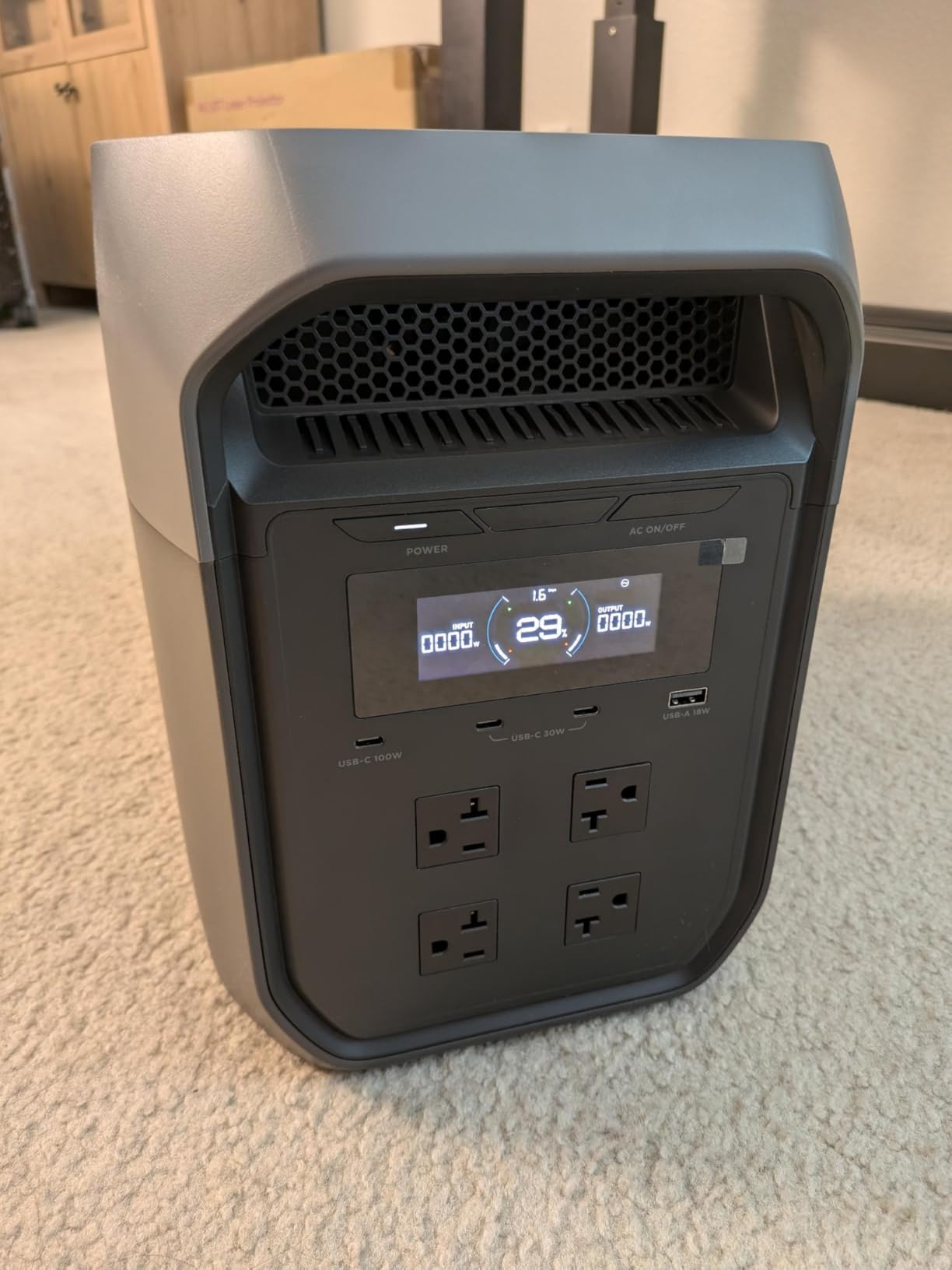 EF ECOFLOW Portable Power Station DELTA 3 MAX with 220W Solar Panel, 3400W X-Boost Output, Ultra-Fast 0-80% Charging in 1.13 Hr customer photo 2