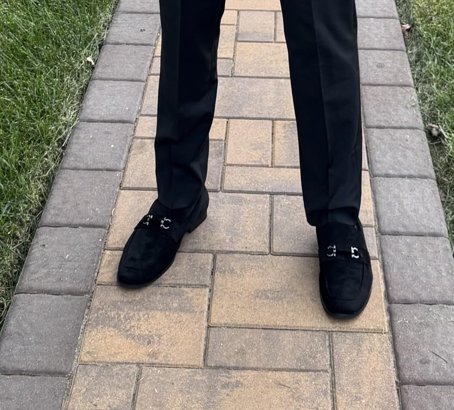 Men's Premium Moc Toe Loafers | Casual & Dress Styles with Tassels & Horsebit Buckles customer photo 2