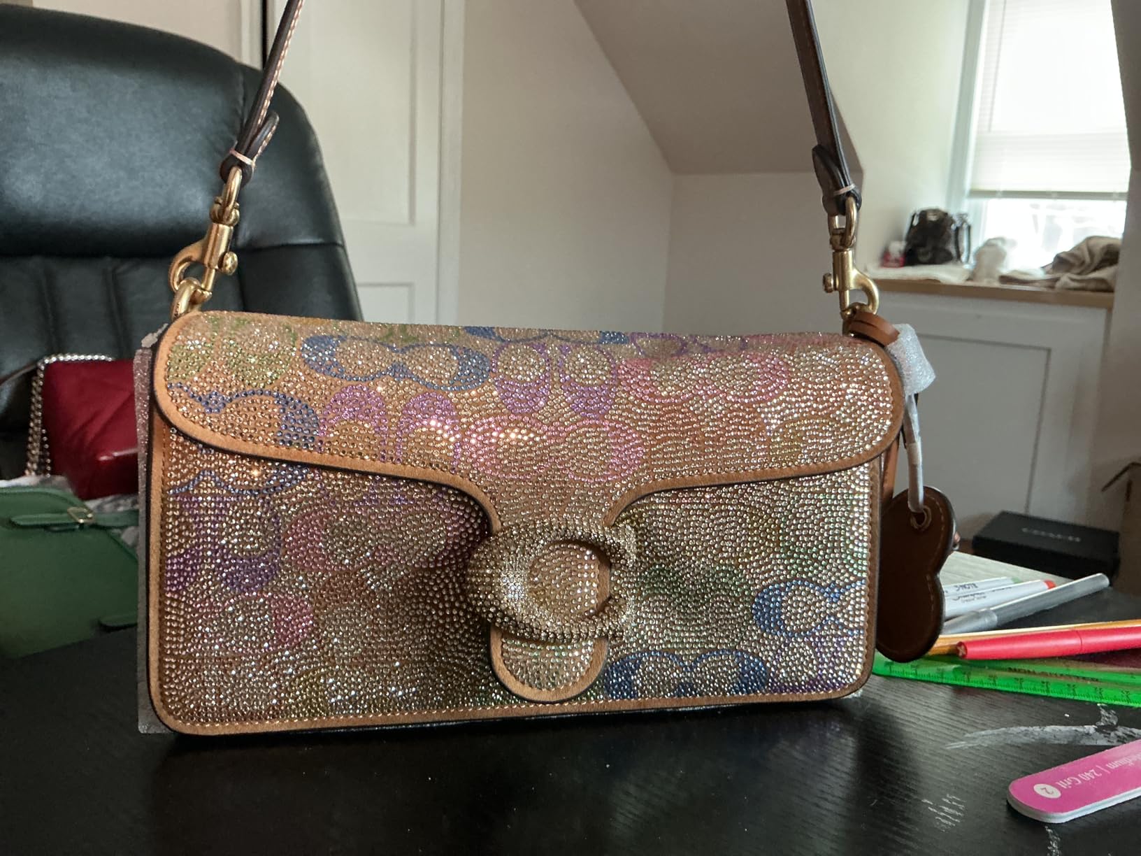COACH womens Tabby Shoulder Bag 26 customer photo 1