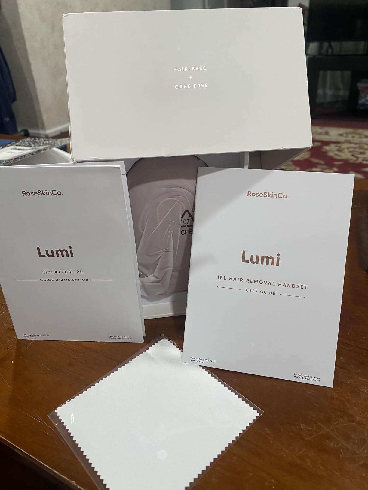 RoseSkinCo Lumi IPL Laser Hair Removal customer photo 2