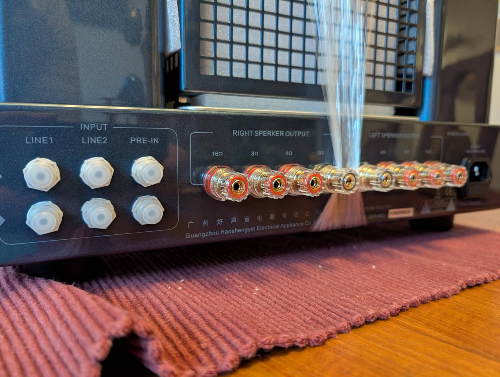 Oilily A300B MK Vacuum Tube Amplifier 300BX2 Single-Ended Class A Tube Integrated Amplifier Headphones Available (Black) customer photo 2