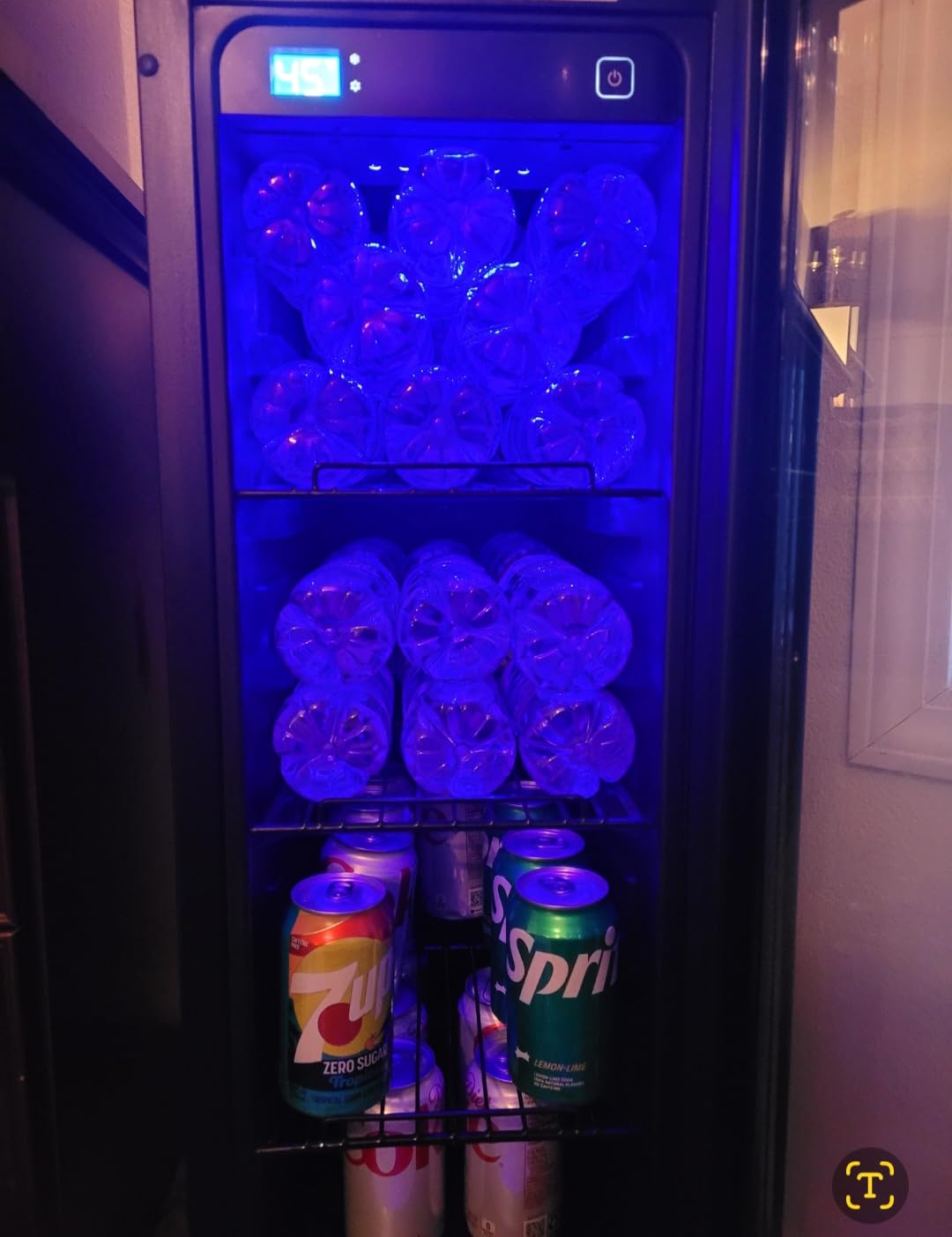 187 Bottle Wine Cooler Refrigerator, 24 Inch Freestanding/Built-in Wine Fridge, Large Capacity Wine Cooler with Fast Cooling customer photo 1