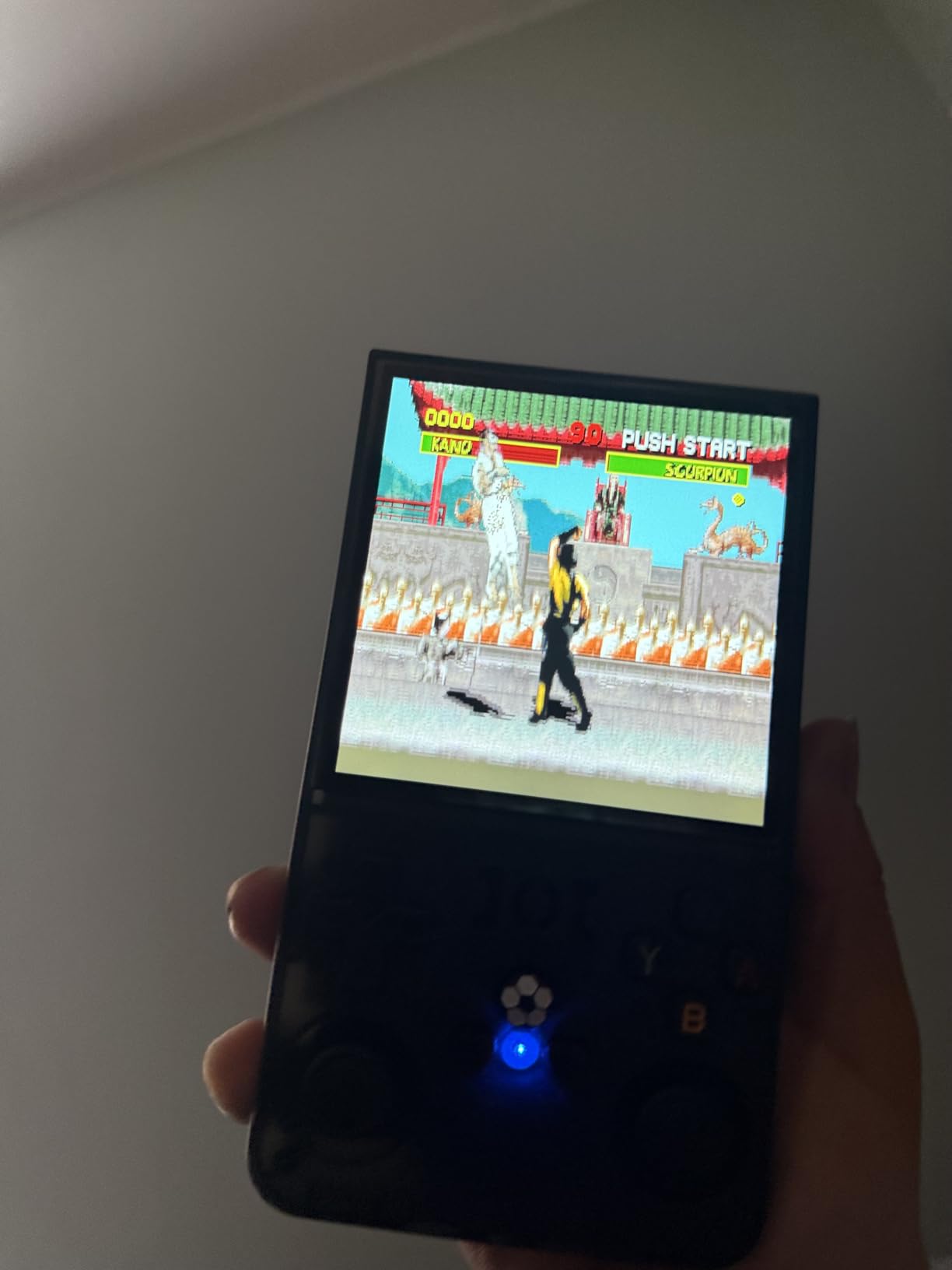 R36MAX Retro Handheld Game Console, 4.0 Inch IPS HD Screen Portable Retro Gaming Console, 1.5GHz CPU Support 30+ Emulator Console Video Game Console, 4000mAh Battery (64GB Blue) customer photo 1