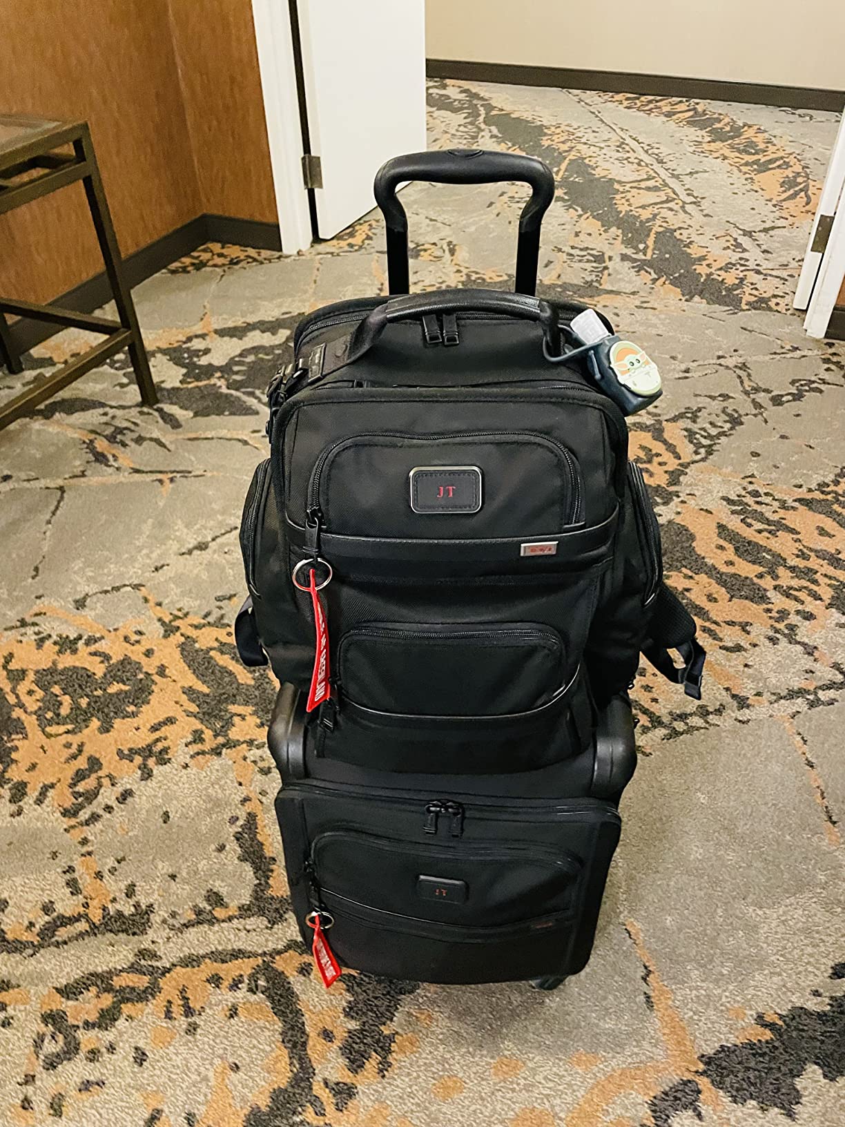 Unisex Tumi Brief Pack, Black 1, One Size customer photo 2