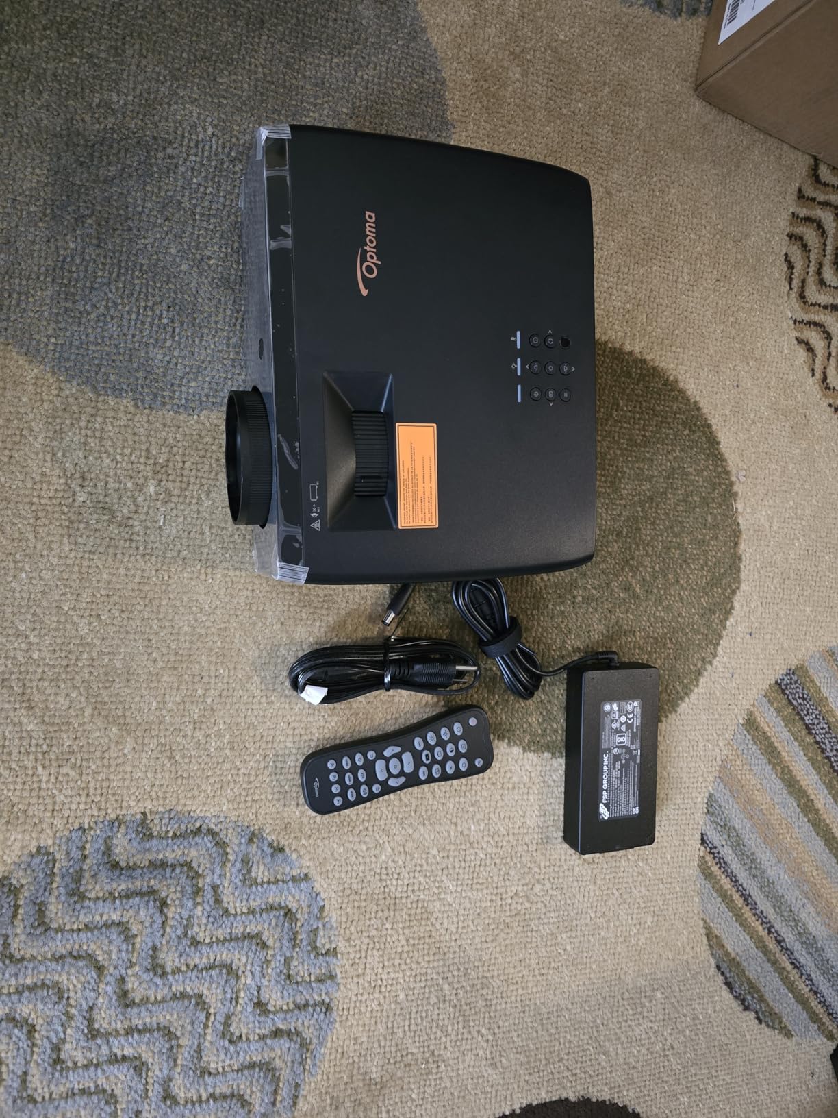 Optoma UHZ36 - 4K UHD, 3500 Lumens, HDR & Filmmaker Mode, Laser Home Theater Projector customer photo 1