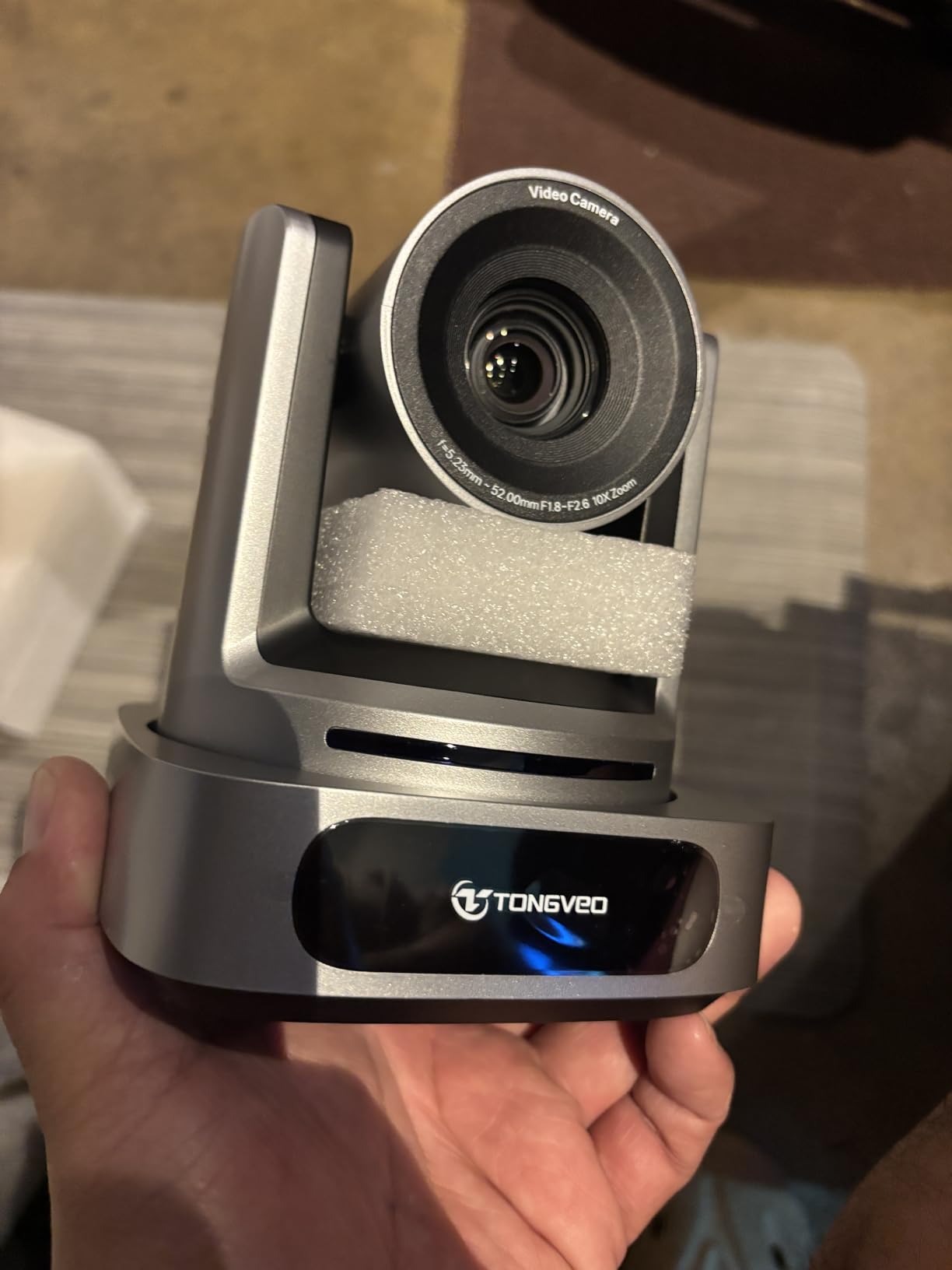 TONGVEO AI 4K PTZ Camera with Auto Tracking, 10X Optical Zoom Video Conferencing Camera, HDMI & USB 3.0 Plug and Play Webcam for Zoom, Teams, Church Worship, Live Streaming, Education customer photo 2