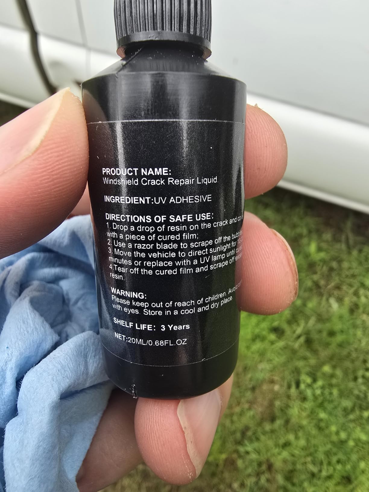 DEZEU Windshield Crack Repair Kit,2026 Latest Upgraded Windshield Chip Repair Kit,5MinQuick-Glass Repair Liquid,Long-Lasting for Windshields, Mirrors,All Crack Types 0.68 FL OZ. customer photo 2