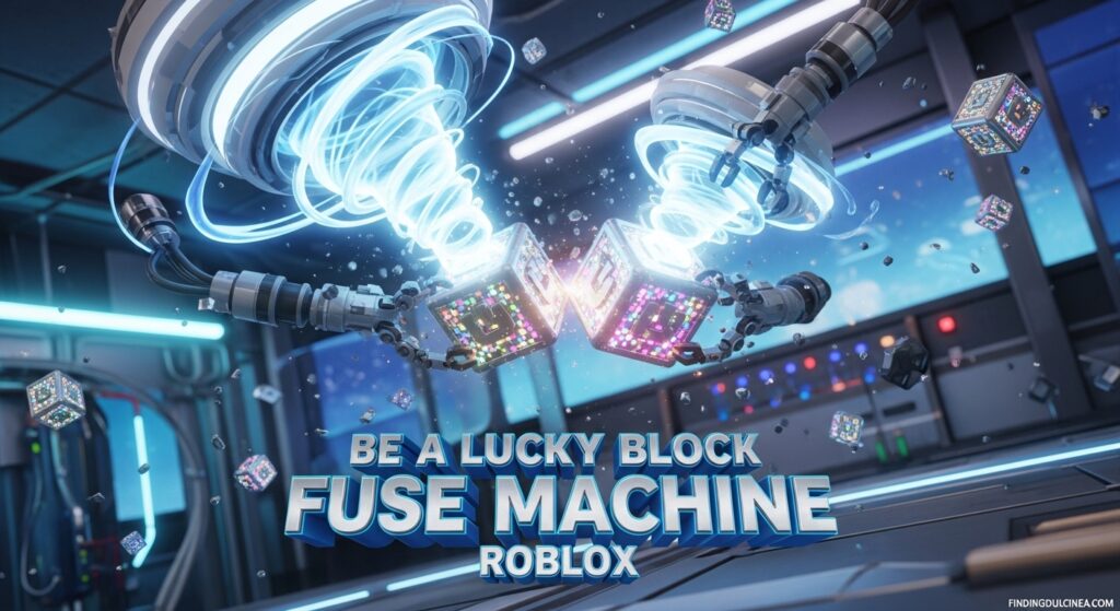 Current image: Be a Lucky Block Fuse Machine Roblox