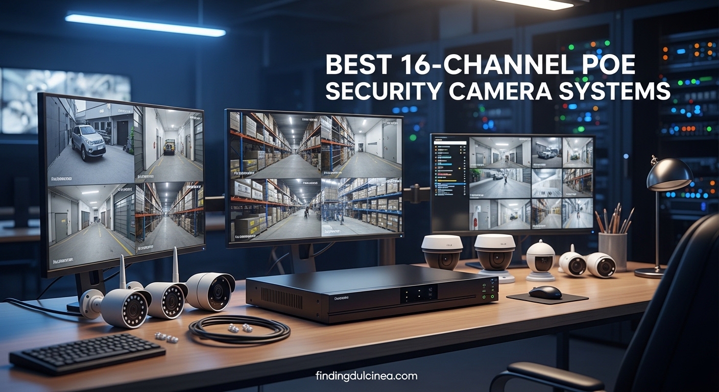 Best 16-Channel PoE Security Camera Systems