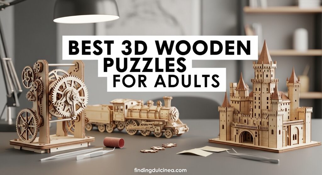 Current image: Best 3D Wooden Puzzles for Adults