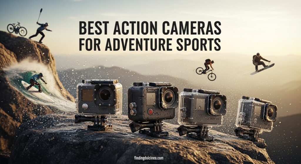 Current image: Best Action Cameras for Adventure Sports