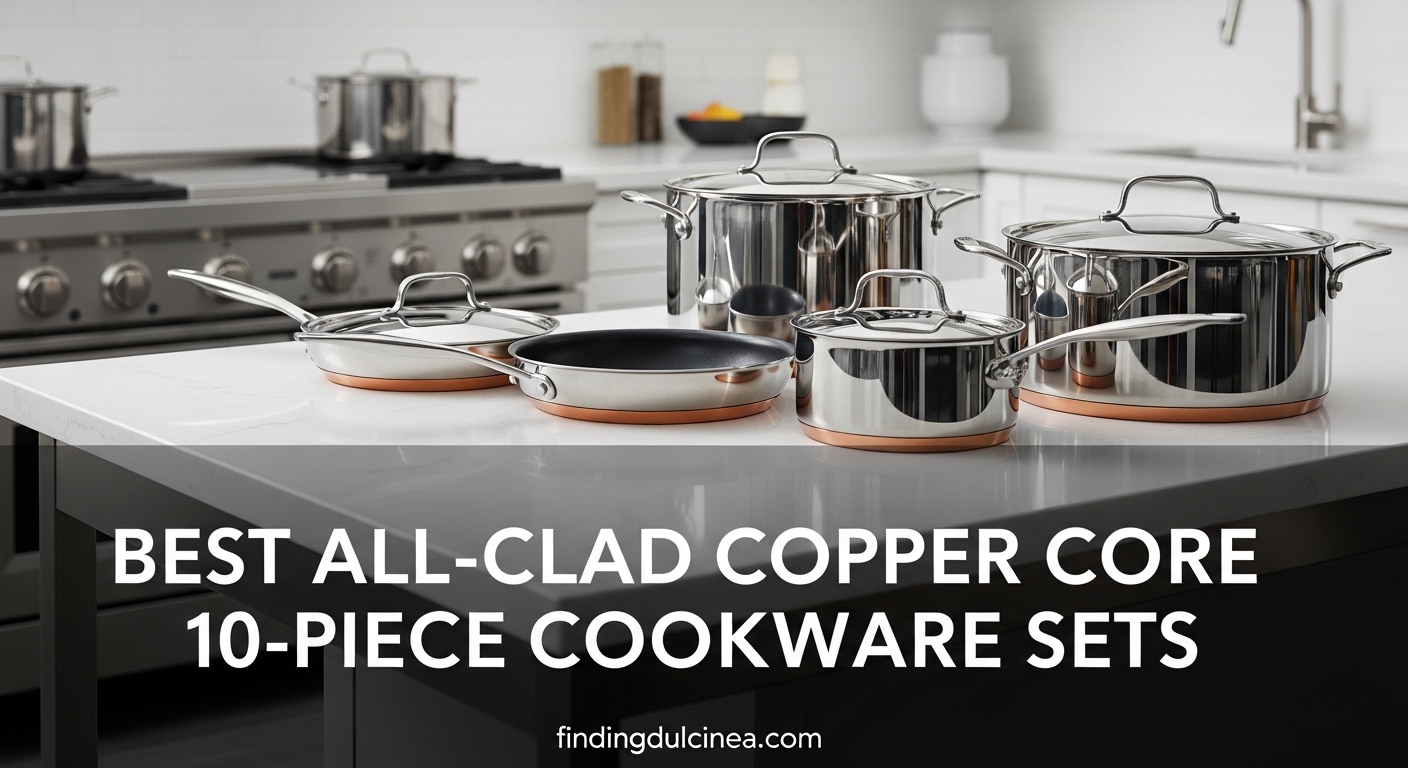 Best All-Clad Copper Core 10-Piece Cookware Sets