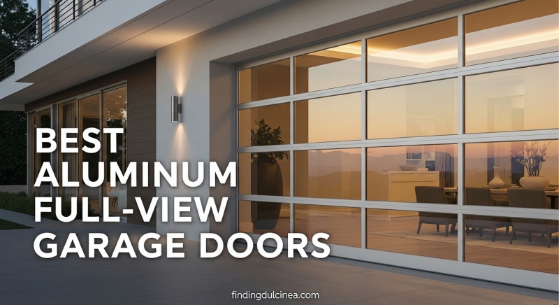 Best Aluminum Full-View Glass Garage Doors