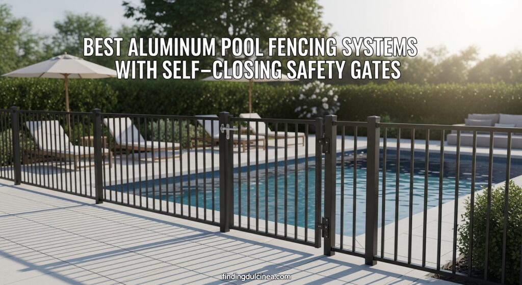 Current image: Best Aluminum Pool Fencing Systems with Self-Closing Safety Gates