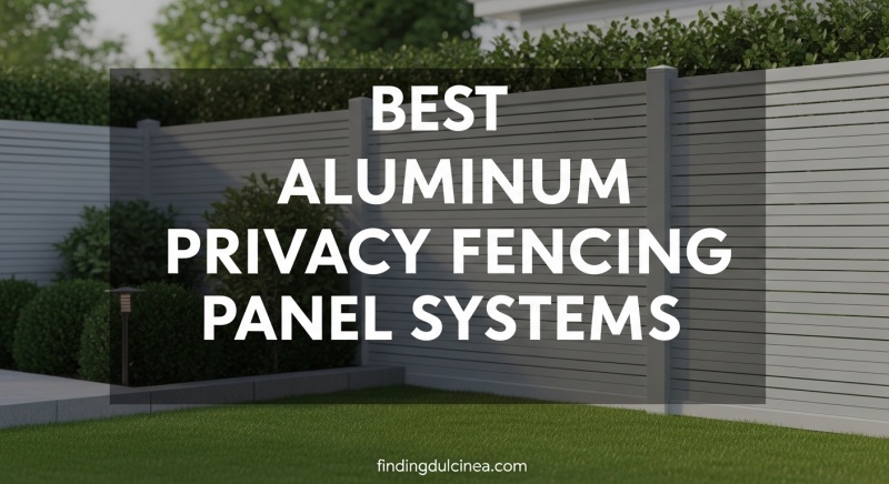 Best Aluminum Privacy Fencing Panel Systems