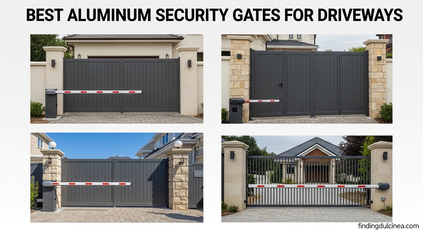 Best Aluminum Security Gates for Driveways