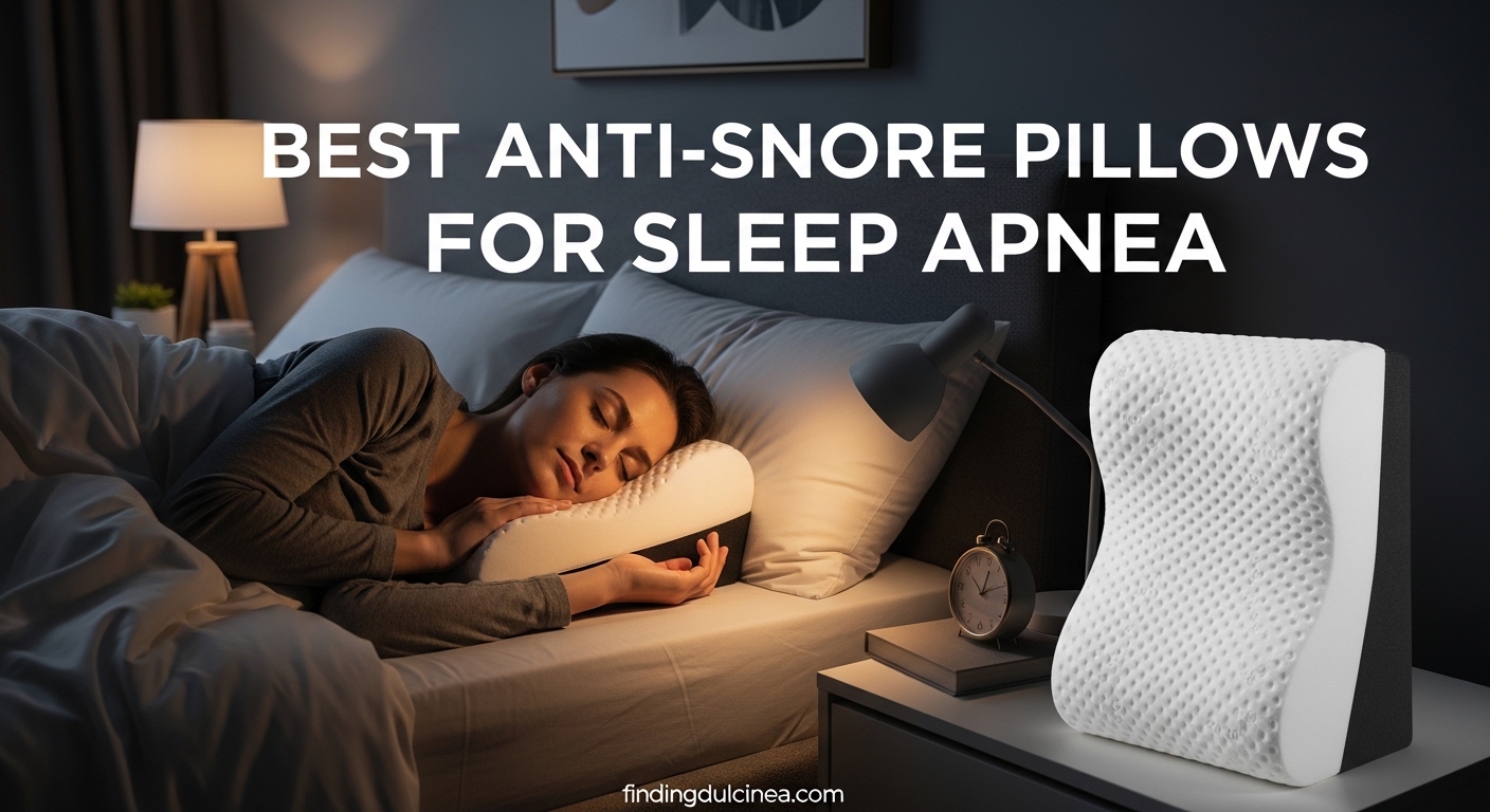 Best Anti-Snore Pillows for Sleep Apnea