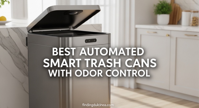 Best Automated Smart Trash Cans with Odor Control