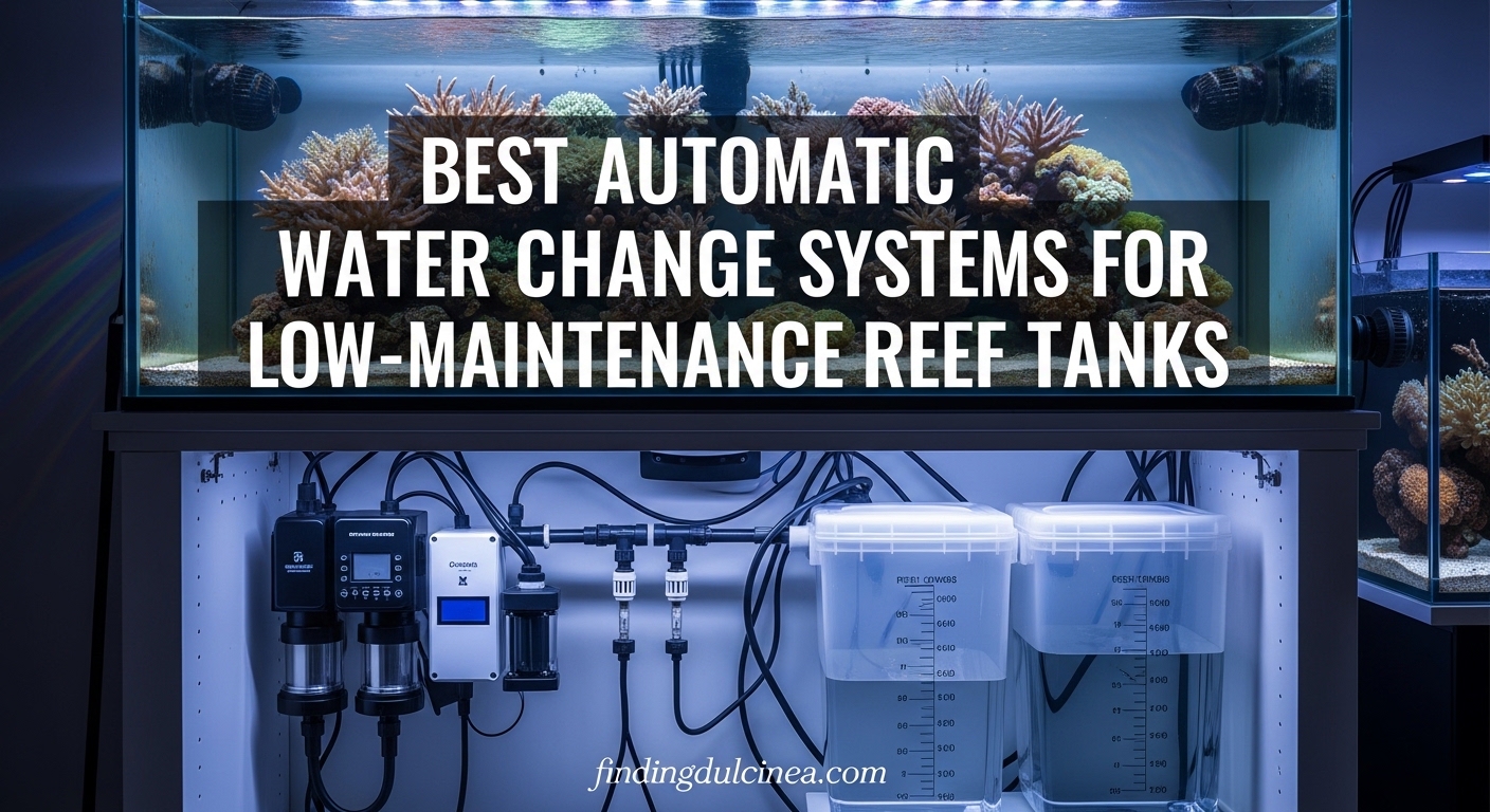 Best Automatic Water Change Systems for Low-Maintenance Reef Tanks