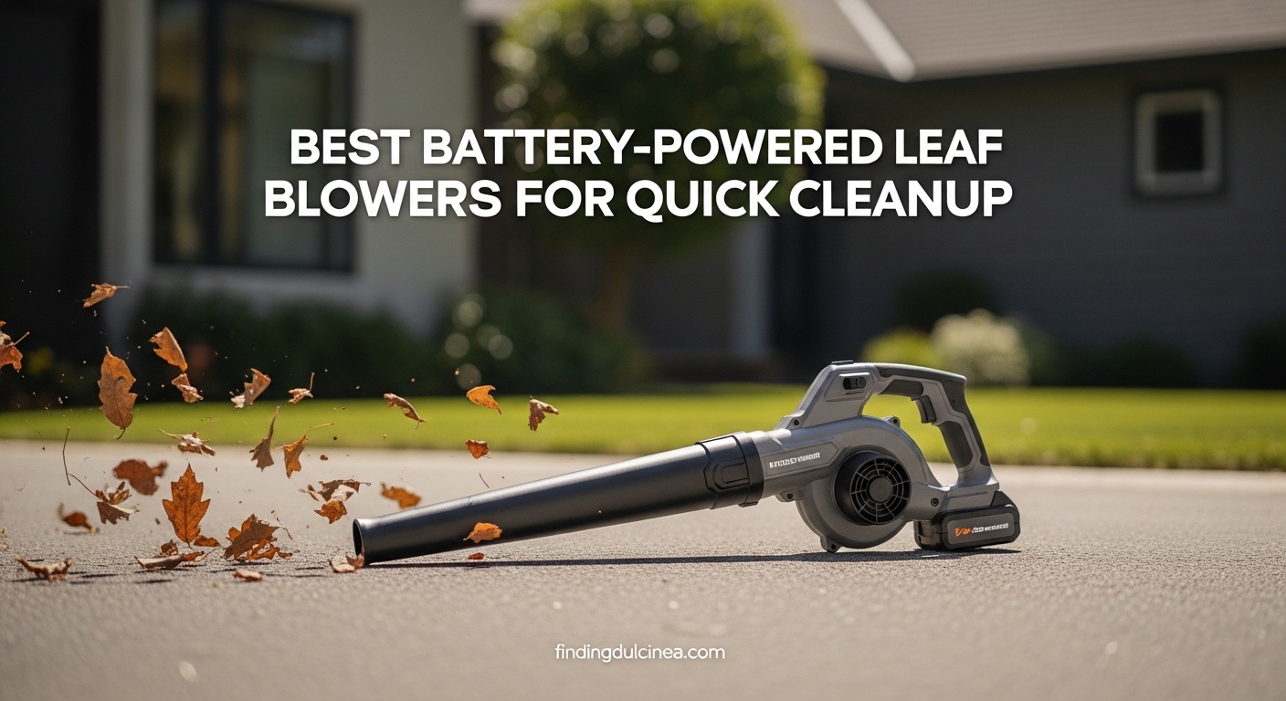 Best Battery-Powered Leaf Blowers for Quick Cleanup