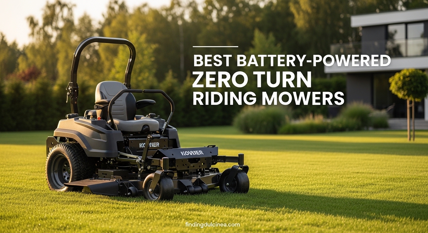 Best Battery-Powered Zero Turn Riding Mowers