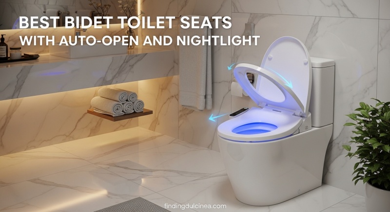 Best Bidet Toilet Seats with Auto-Open and Nightlight