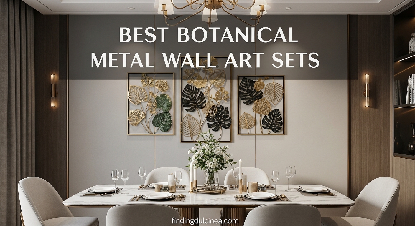 Best Botanical Metal Wall Art Sets