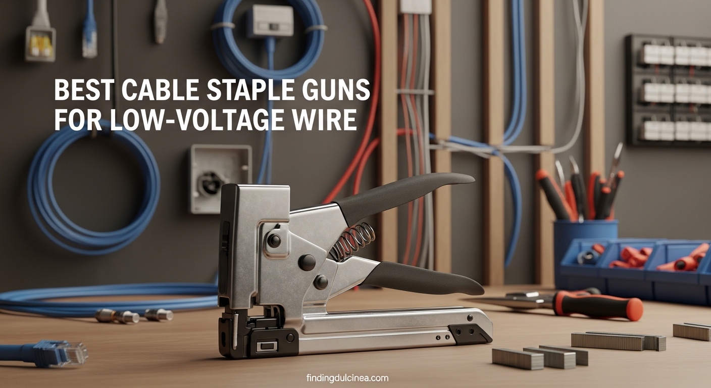 Best Cable Staple Guns for Low-Voltage Wire