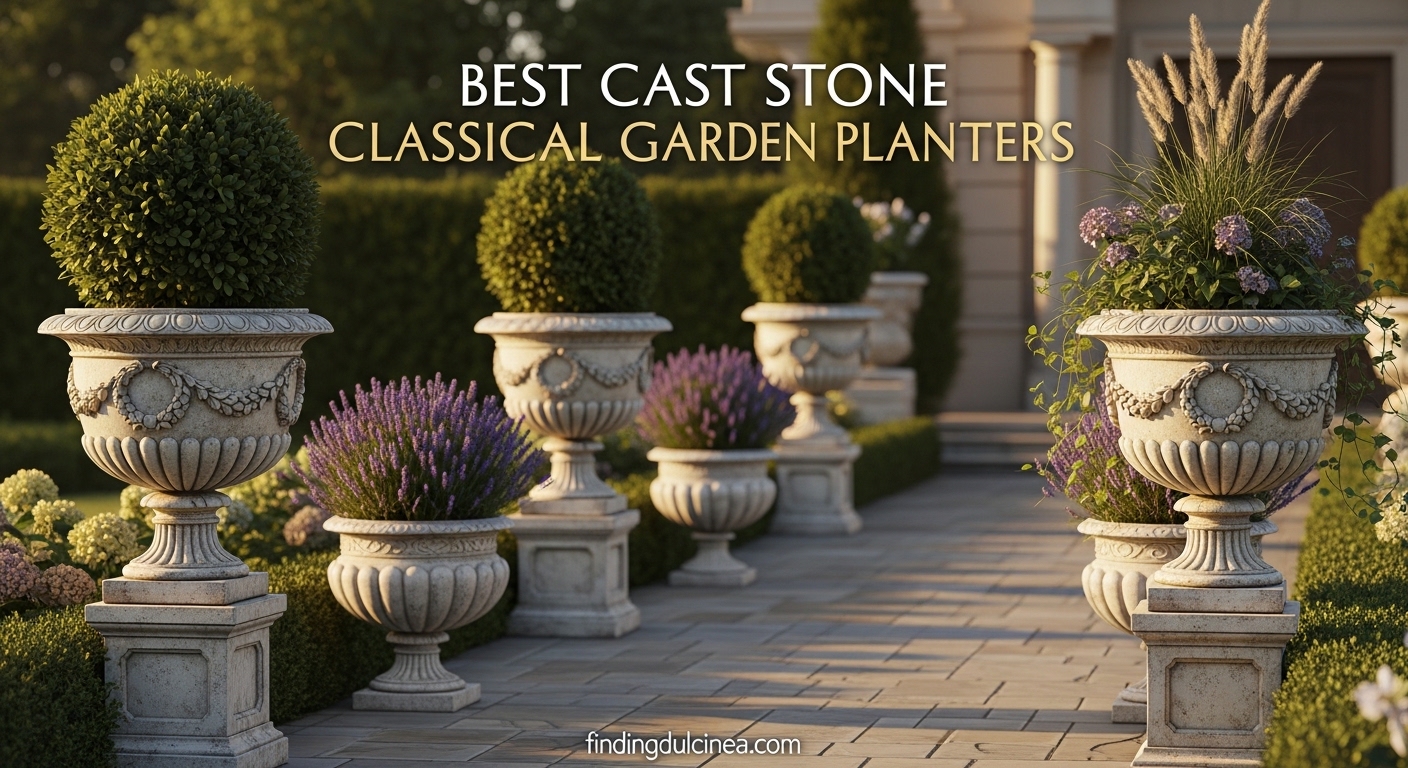 Best Cast Stone Classical Garden Planters
