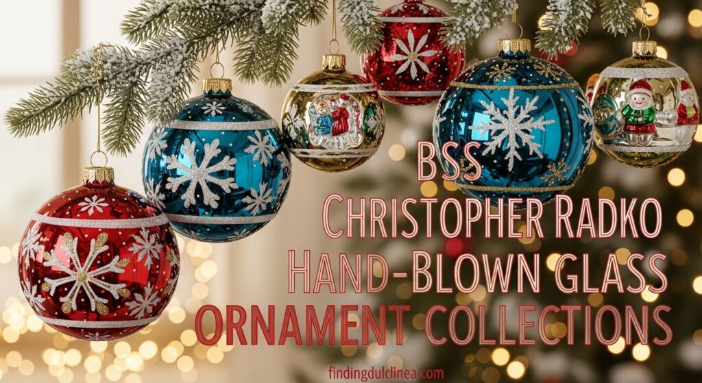 Current image: Best Christopher Radko Hand-Blown Glass Ornament Collections