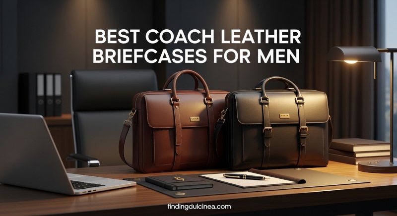 Best Coach Leather Briefcases for Men