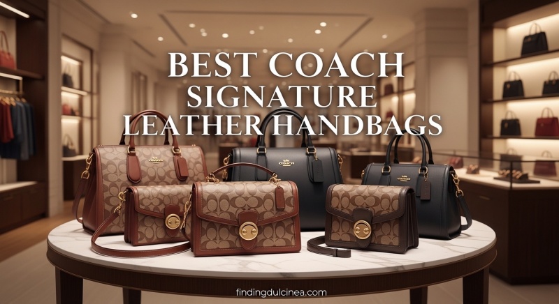 Best Coach Signature Leather Handbags