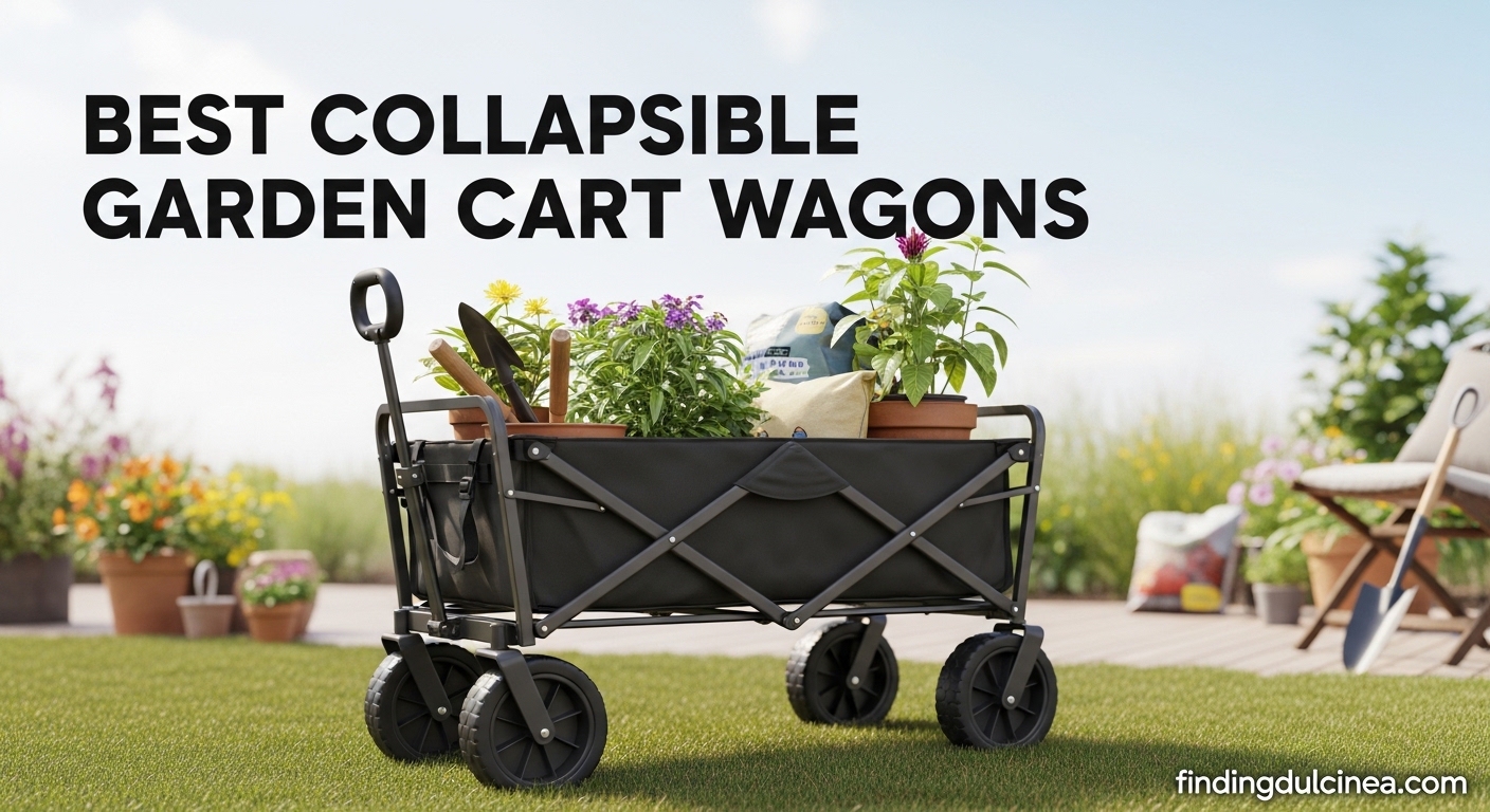 Best Collapsible Garden Cart Wagons
