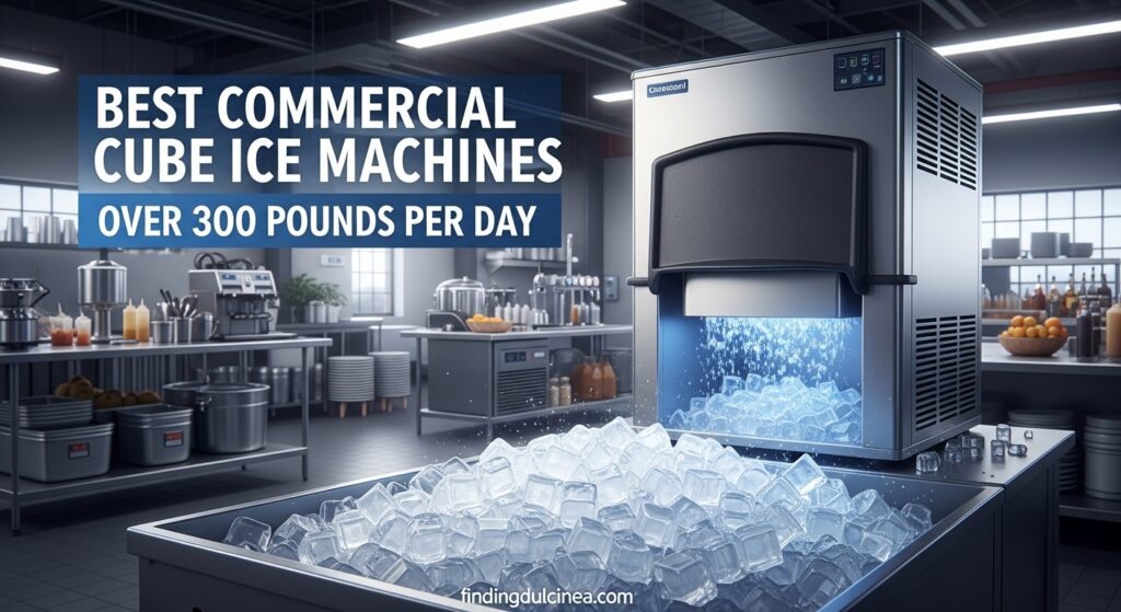 Current image: Best Commercial Cube Ice Machines Over 300 Pounds Per Day