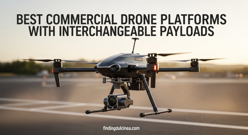 Best Commercial Drone Platforms with Interchangeable Payloads