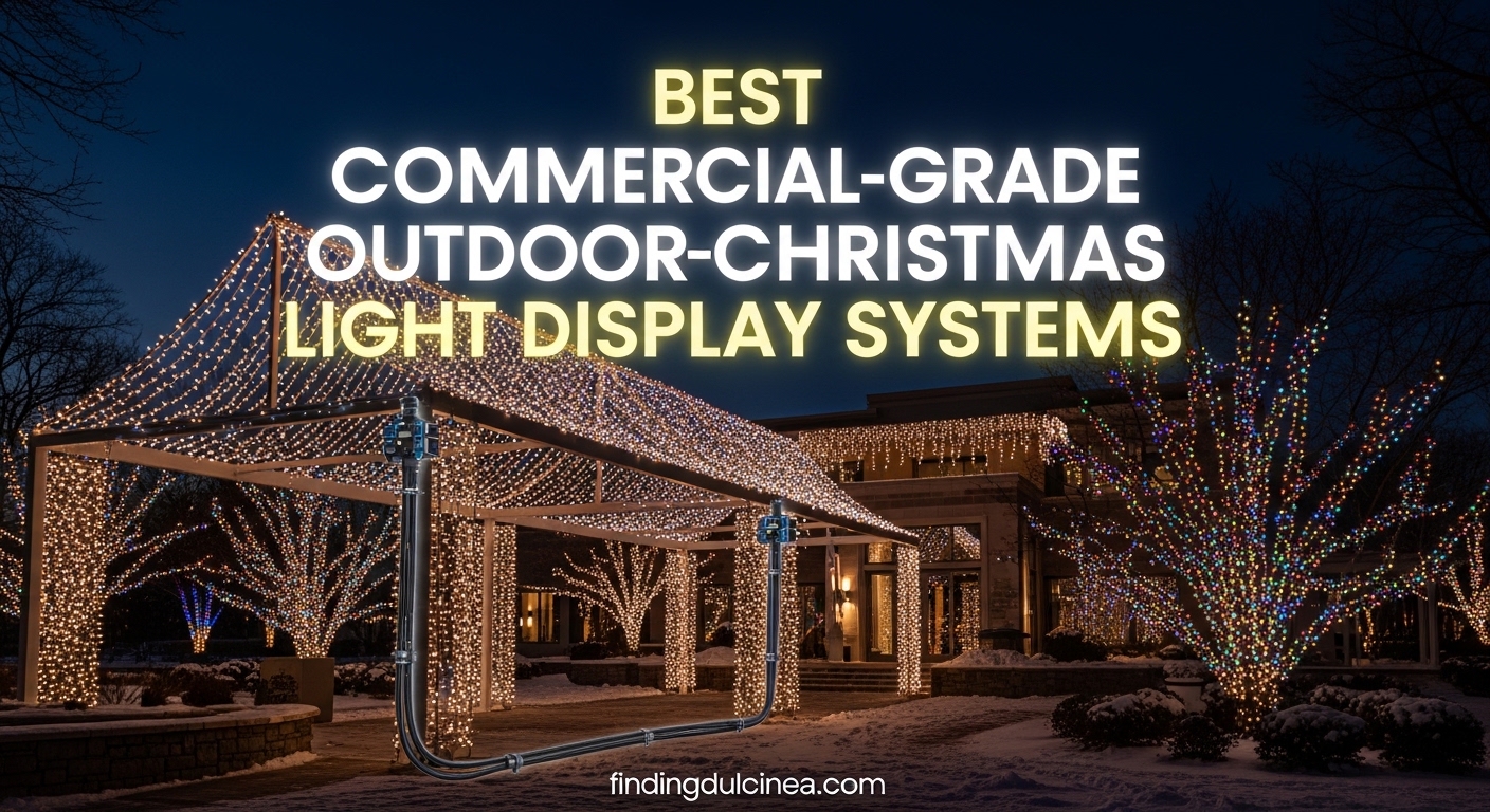 Best Commercial-Grade Outdoor Christmas Light Display Systems