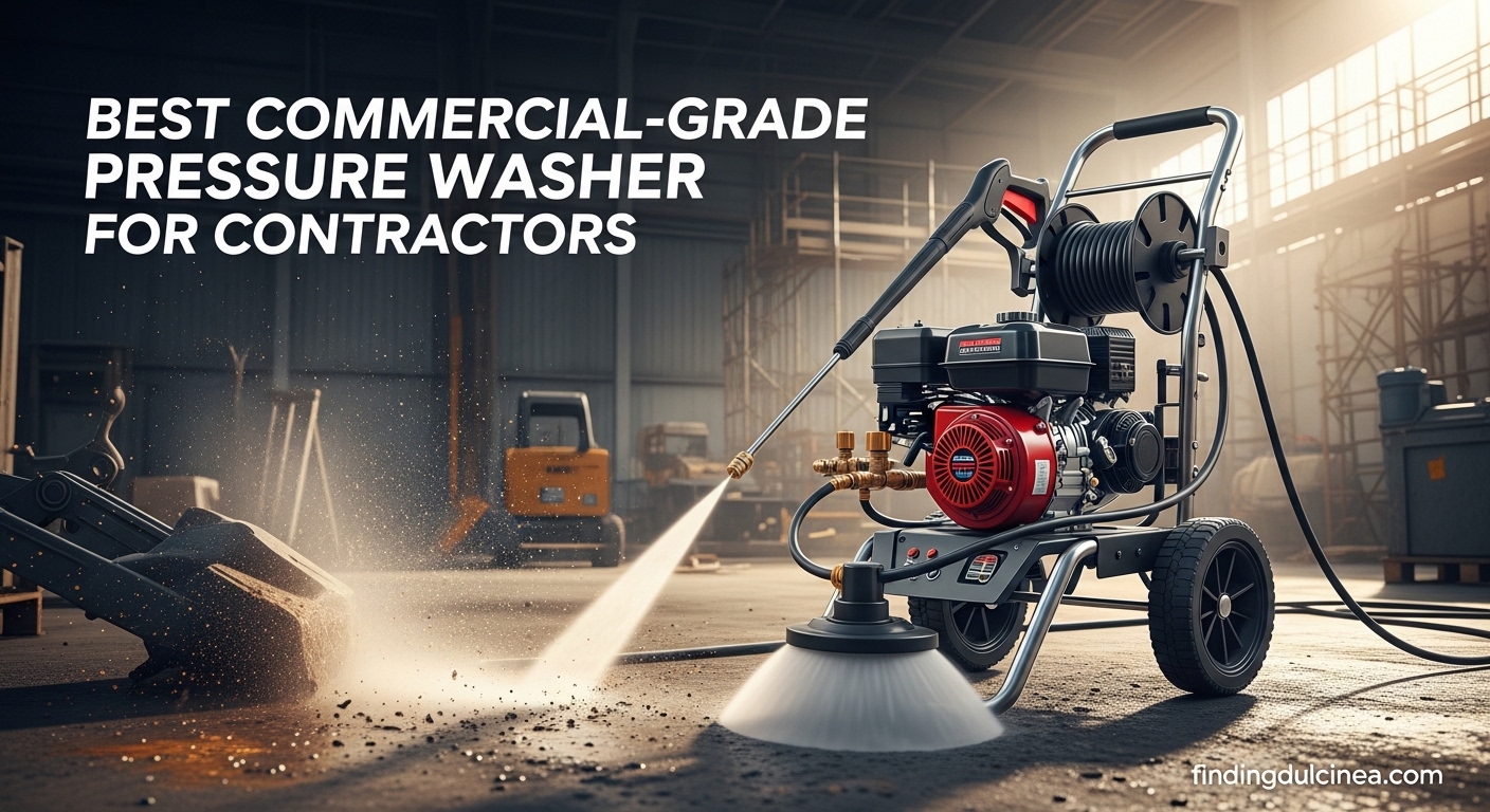 Best Commercial-Grade Pressure Washer for Contractors