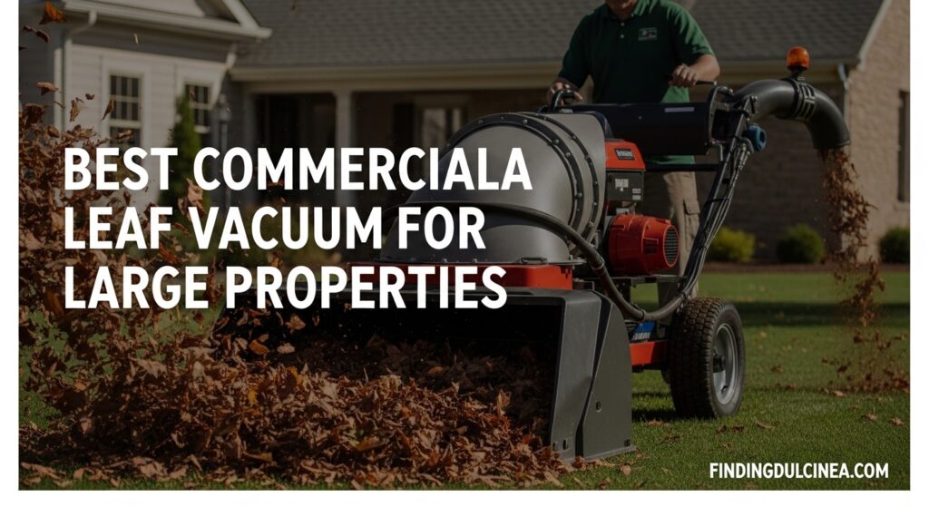 Best Commercial Leaf Vacuums for Large Properties