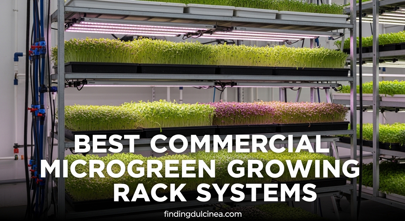 Best Commercial Microgreen Growing Rack Systems
