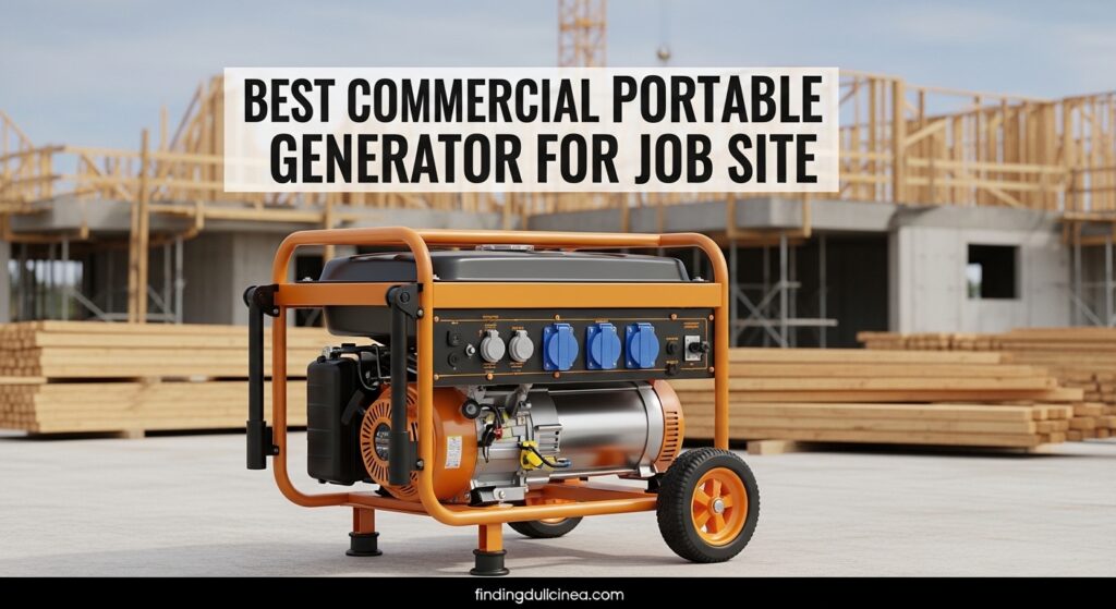 Current image: Best Commercial Portable Generator for Job Site