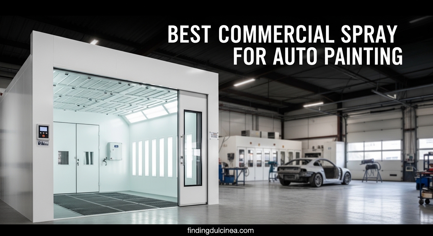 Best Commercial Spray Booth for Auto Painting