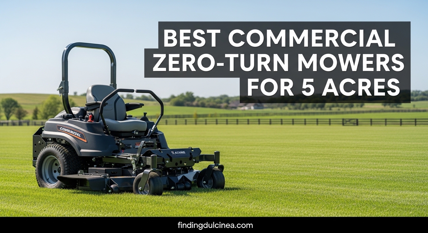 Best Commercial Zero-Turn Mowers for 5 Acres