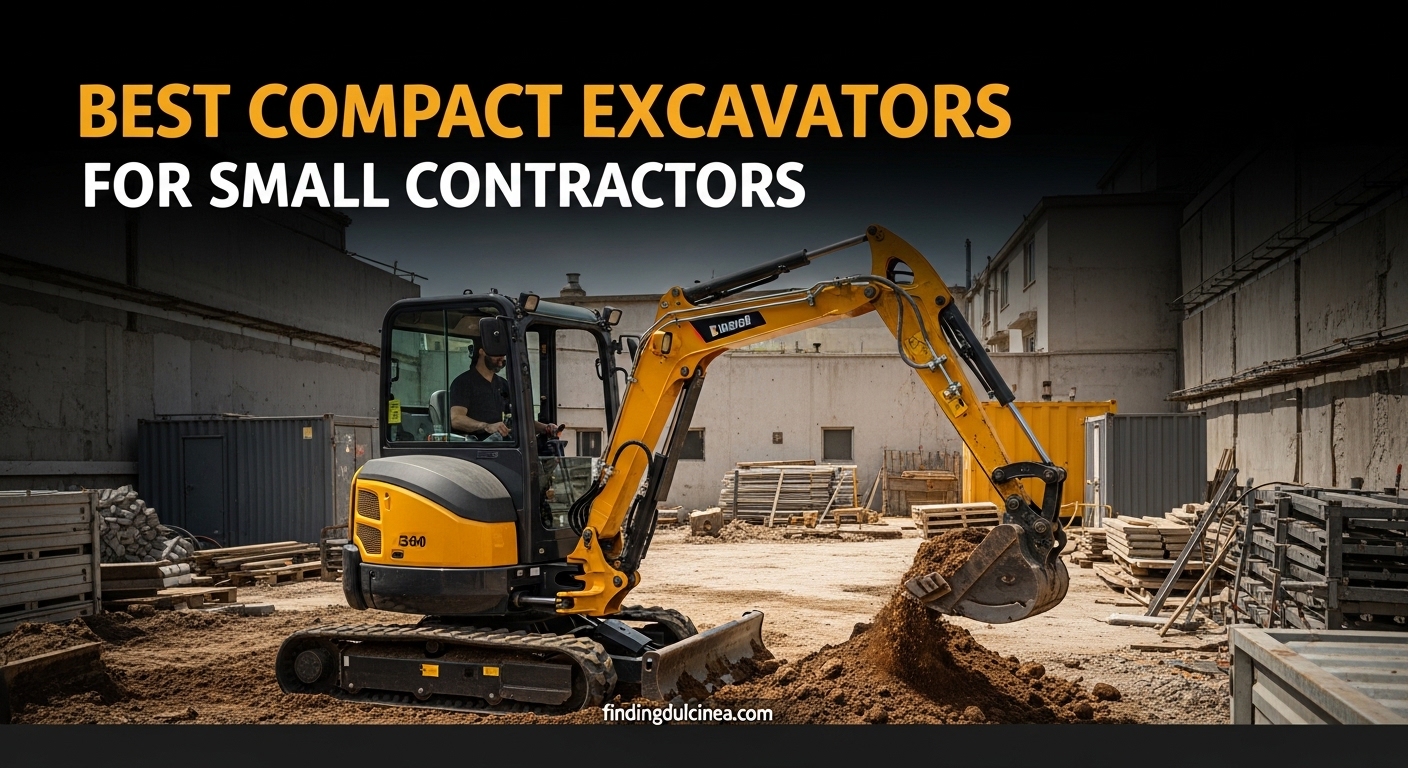 Best Compact Excavators for Small Contractors