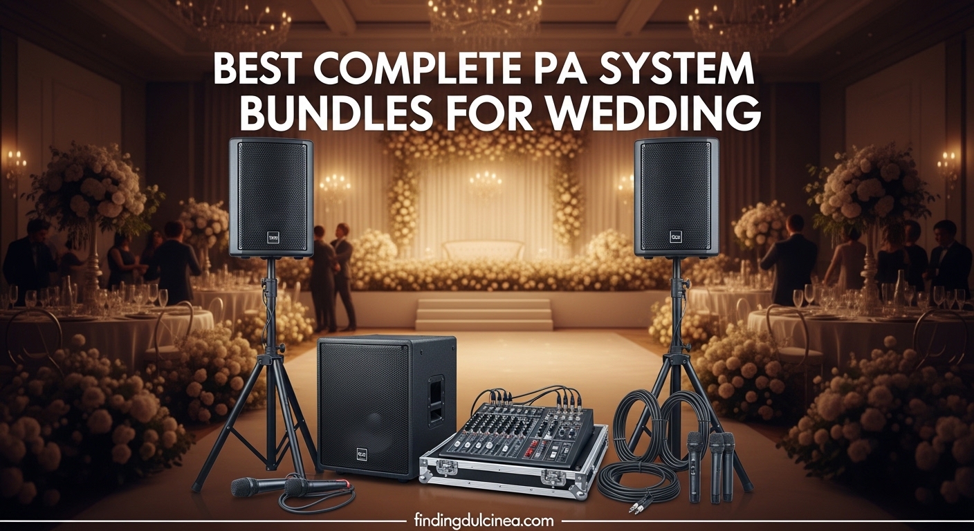 Best Complete PA System Bundles for Wedding