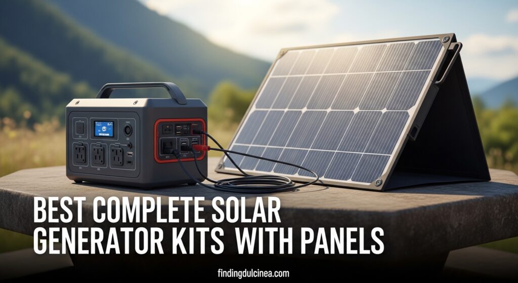 Current image: Best Complete Solar Generator Kits with Panels
