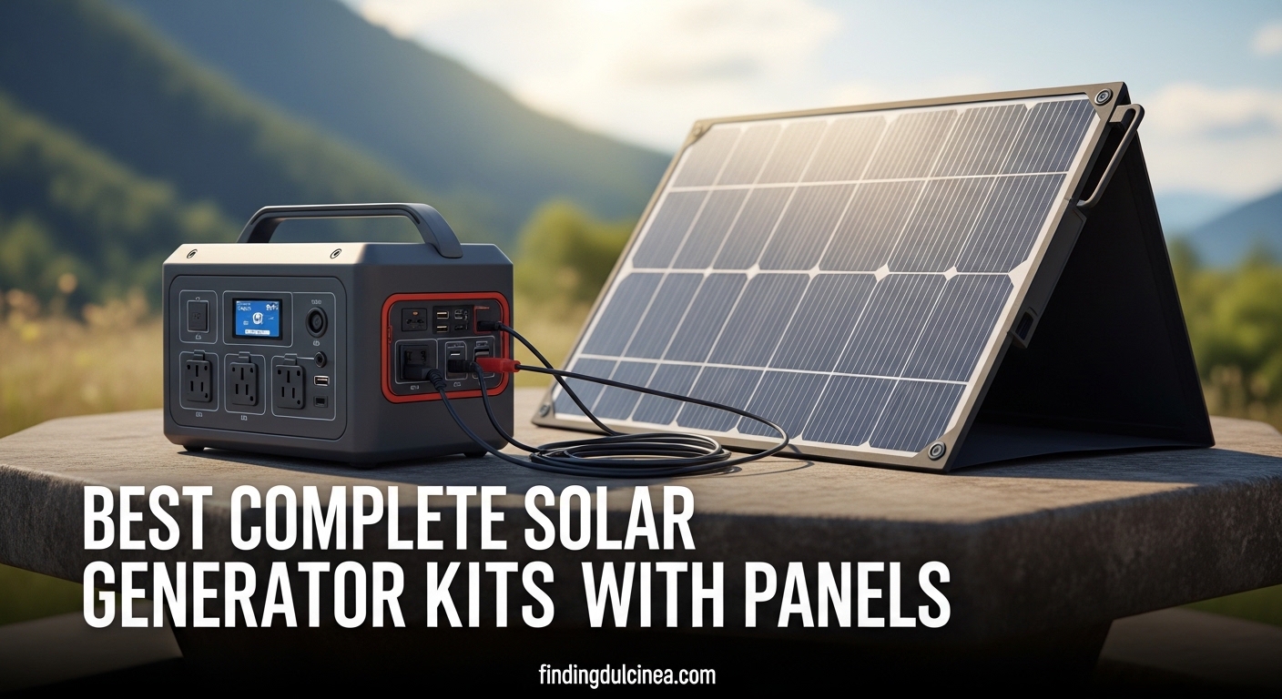 Best Complete Solar Generator Kits with Panels
