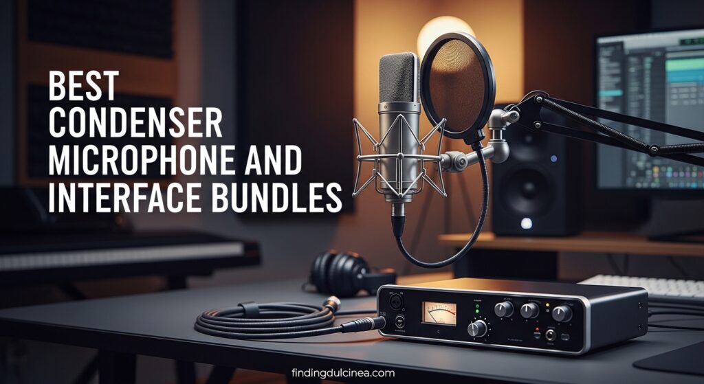 Current image: Best Condenser Microphone and Interface Bundles