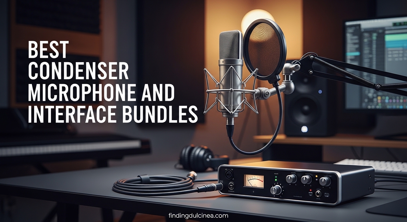 Best Condenser Microphone and Interface Bundles