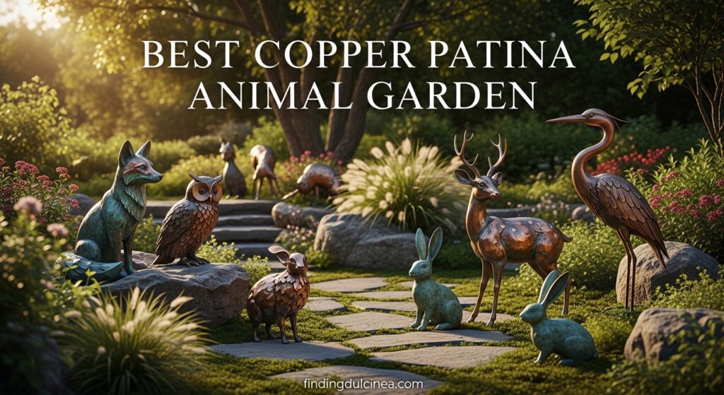 Current image: Best Copper Patina Animal Garden Sculptures